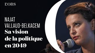 Najat VallaudBelkacem livre sa vision de la politique en 2049 [upl. by Jaylene]