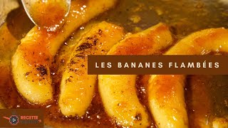 TUTO BANANES FLAMBEES AU RHUM [upl. by Atineg991]