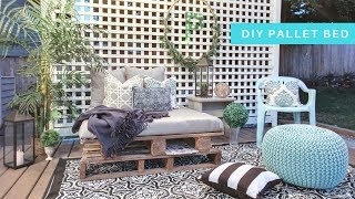 DIY PALLET DAYBED [upl. by Gnoy]