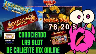 ❤️SLOTS populares DE CALIENTE MX online ▶️ Conociendo Casino ONLINE apuestas reales✅Juegos de Casino [upl. by Enelhtac710]