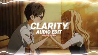 clarity  zedd ft foxes edit audio [upl. by Blanch]