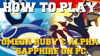 HOW TO POKEMON OMEGA RUBY AND ALPHA SAPPHIRE ON IN 4K MAXIMUM PERFORMANCE CITRA EMULATOR [upl. by Boyer]