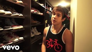 Austin Mahone  Austin Shows Off His Sneaker Collection VEVO LIFT [upl. by Onairda]