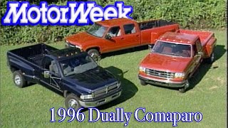 1996 Big 3 Dually Pickup Comparo  Retro Review [upl. by Atinhoj]