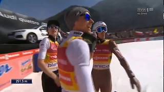 Kamil Stoch 2515m PLANICA Rekord Polski [upl. by Diahann]