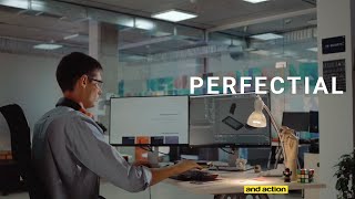 corporate video for IT company  corporate video for Perfectial [upl. by Ecirtahs]