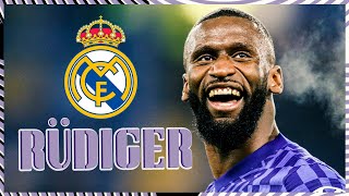 Antonio Rüdiger new REAL MADRID PLAYER [upl. by Phalan]