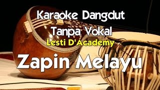 Karaoke Lesti DAcademy Zapin Melayu [upl. by Rudolf]