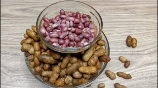 PERFECT WAY TO BOIL PEANUTS BOILED GROUNDNUTS [upl. by Mulcahy]