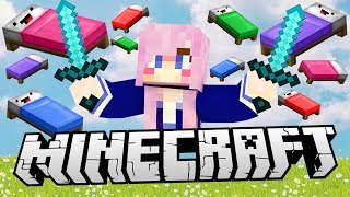 LDShadowLady vs YouTubers  Minecraft Bed Wars [upl. by Newman]