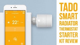 tado Smart Radiator Thermostat Starter Kit Review  Henry Reviews [upl. by Llecrup]