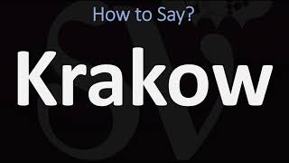 How to Pronounce Krakow CORRECTLY Polish Vs English Pronunciation Guide [upl. by Mickelson244]