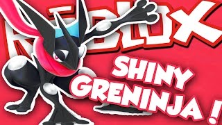 GETTING SHINY GRENINJA  Roblox Pokemon Brick Bronze [upl. by Ayit]