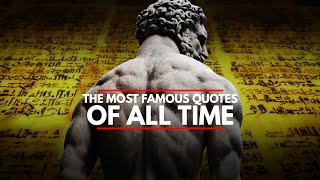 🔥TOP 180 Famous Quotes to Always Remember [upl. by Grosberg750]