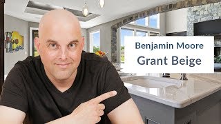 Benjamin Moore Grant Beige Color Review [upl. by Nirred]