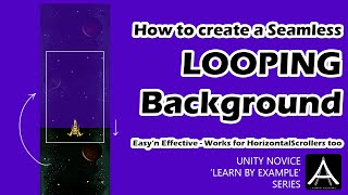 Unity Beginners  How to Loop the Background Image [upl. by Savill165]