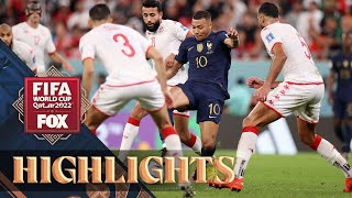 Tunisia vs France Highlights  2022 FIFA World Cup [upl. by Plantagenet]