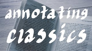 How to Annotate Classics  Books for School [upl. by Ivett]