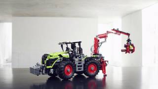 42054 CLAAS XERION 5000 TRAC VC  LEGO Technic [upl. by Solracsiul]