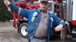 Water Well Drilling Pitless adapter video  Kicking Horse Water Services [upl. by Naryk]