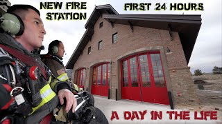 First 24 Hours in a New Fire Station  A Day in the Life [upl. by Yngiram]