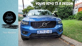 Volvo XC40 T3 RDesign Test Review [upl. by Eleanora]