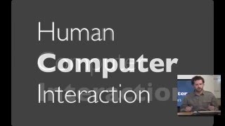 Lecture 1 — Human Computer Interaction  Stanford University [upl. by Halak]