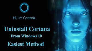 How to uninstall cortana from Windows 10 [upl. by Fini]