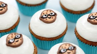 CHOCOLATE CHIP COOKIE CUPCAKES  NERDY NUMMIES [upl. by Mcclimans]