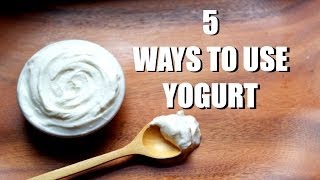 5 Ways to Use Yogurt  Tasty Tip [upl. by Amleht]