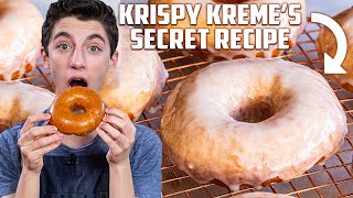 Homemade Krispy Kreme Glazed Donuts  Eitan Bernath [upl. by Anen]