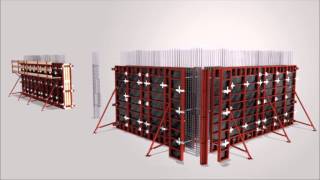 Pilosio P300 formwork for walls [upl. by Deegan327]