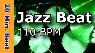 Jazz Drum Loop  110 BPM [upl. by Asenej611]