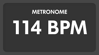 114 BPM  Metronome [upl. by Michael249]