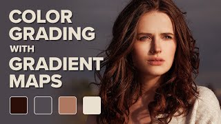 Color Grading Images in Photoshop with Gradient Maps [upl. by Ajidahk]