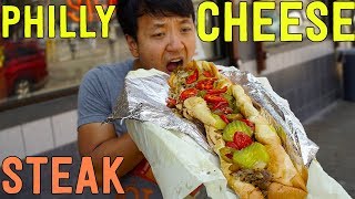 BEST CHEESESTEAK Sandwich in Philadelphia Philly Cheesesteak Tour [upl. by Cross933]