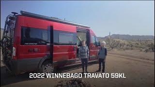 The 2022 Winnebago Travato 59KL Complete Walkthrough [upl. by Philbert]