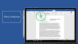 Office 365  Przetłumacz dokument w aplikacji Word [upl. by Lilhak]