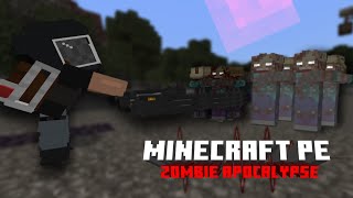 Best Zombie Apocalypse Addons For MCPE [upl. by Notgnirrac]