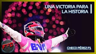 La PRIMERA VICTORIA de CHECO PÉREZ F1FD  La Mejor Narración GP de SAKHIR  PÉREZ MERECE QUEDARSE [upl. by Garvy936]