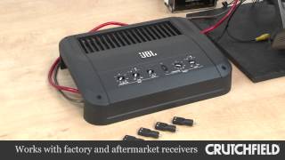 Easy Setup on JBL EZ Car Amplifiers  Crutchfield Video [upl. by Einnus]