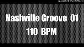 Nashville Groove 110 BPM  Drum Backing Track  Country 01 [upl. by Uhthna845]