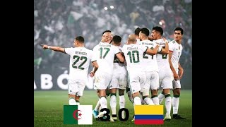 Résumé du match Algérie 30 Colombie [upl. by Markiv]