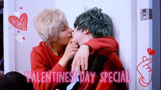 BNHA Cosplay   Valentines Day Special  BakuDeku [upl. by Adigun]