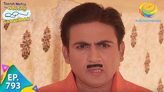 Taarak Mehta Ka Ooltah Chashmah  Episode 793  Full Episode [upl. by Yelyk165]