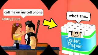 Spying on ROBLOX ODERS as TOILET PAPER [upl. by Riccio]