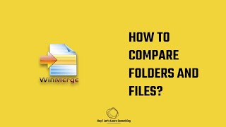 WinMerge Compare files or folders  text comparison  Winmerge download  2022 [upl. by Odragde428]