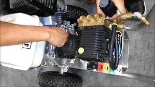 How to Remove Replace amp Install a Pressure Washer Pump [upl. by Berton]