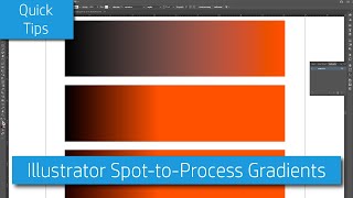 Illustrator SpotToProcess Gradients  the RIGHT way [upl. by Faydra]