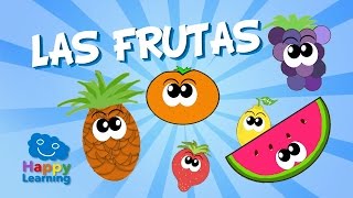 Fruits in Spanish for Children  Learn Spanish [upl. by Salem]